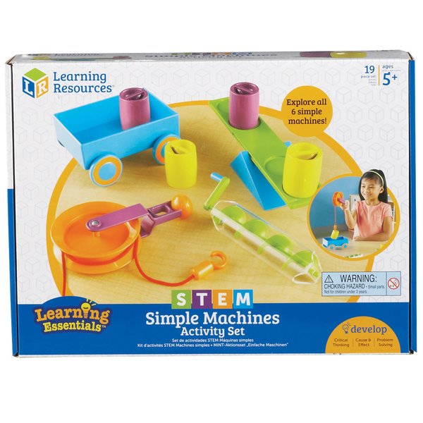 Learning Resources STEM Simple Machines Activity Set 2824